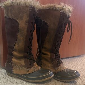 Sorel Womens Winter Boots Size 8